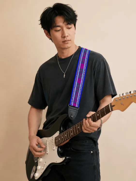 Langtang Hand-woven Guitar Strap