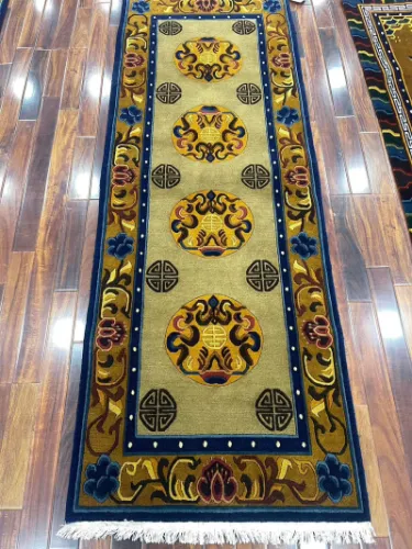 Tibetan Shou Medallion Runner
